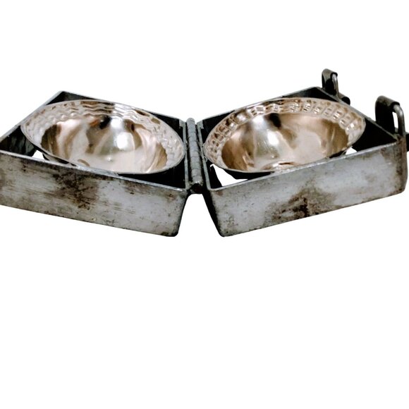 Antique Industrial Hinged Metal-Large Chocolate Single Egg Mold-1930's - Picture 8 of 12